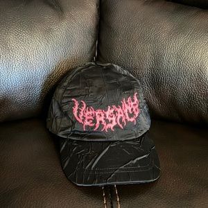 Versace unisex “Versace” graffiti Medusa logo baseball cap hat NWOT